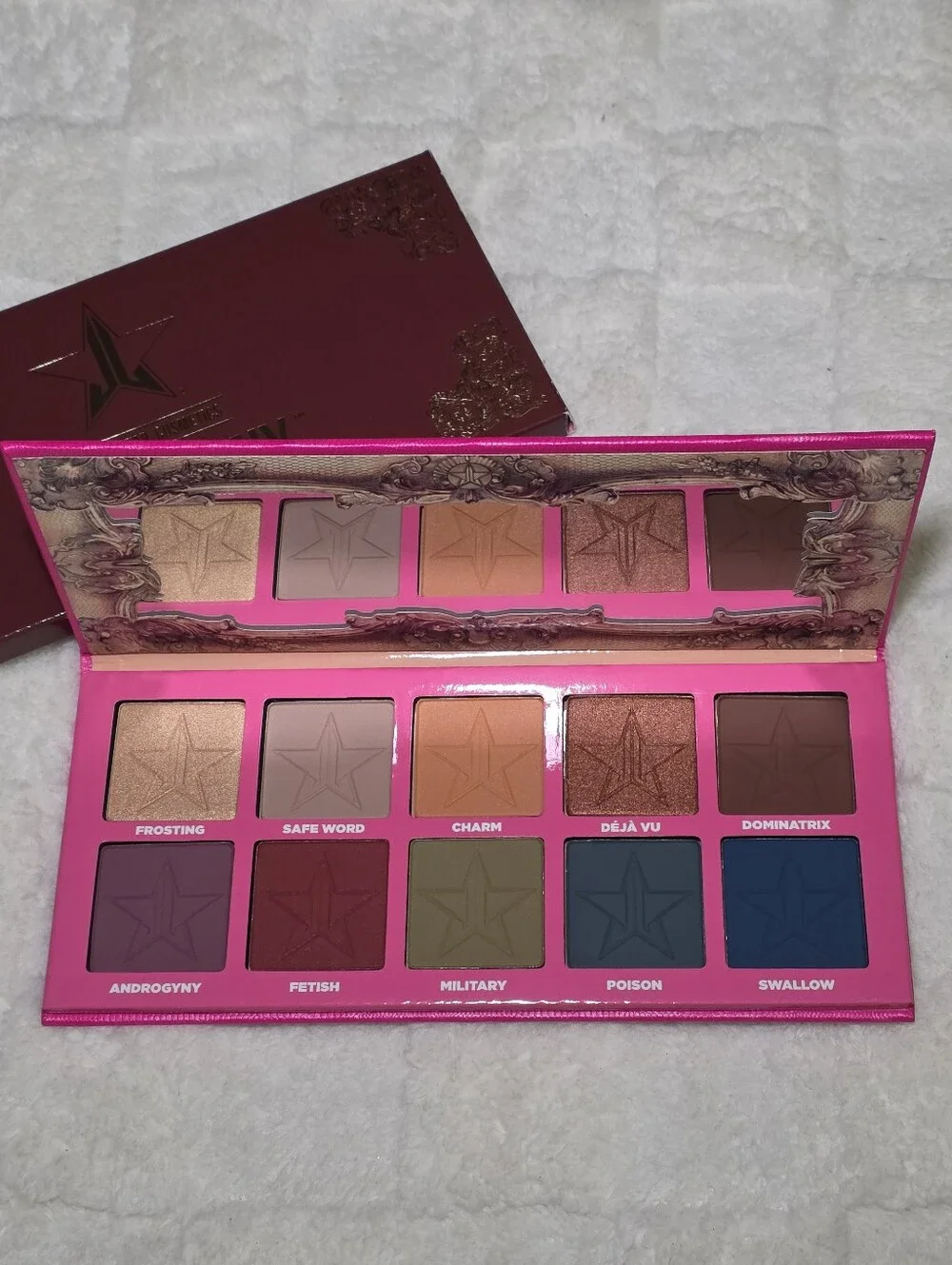 JEFFREE STAR COSMETICS ANDROGYNY PRESSED POWDER EYESHADOW PALETTE NIB